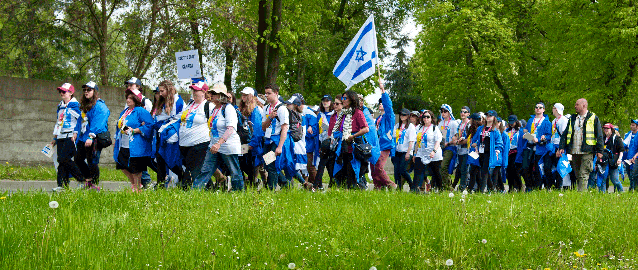 Participants on the March of the Living